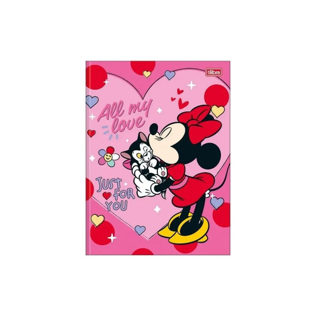 Caderno Tilibra BROCH.UNIV.80FLS Top Minnie Com 01 Unidade - 308862