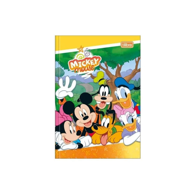 Caderno Tilibra BROCH.1/4 Top 80FLS Mickey Com 01 Unidade - 308897