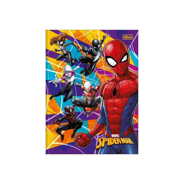 Caderno Tilibra Broch. Com D 1/4 80FLS Top Spider Man Com 01 Unidade - 308951