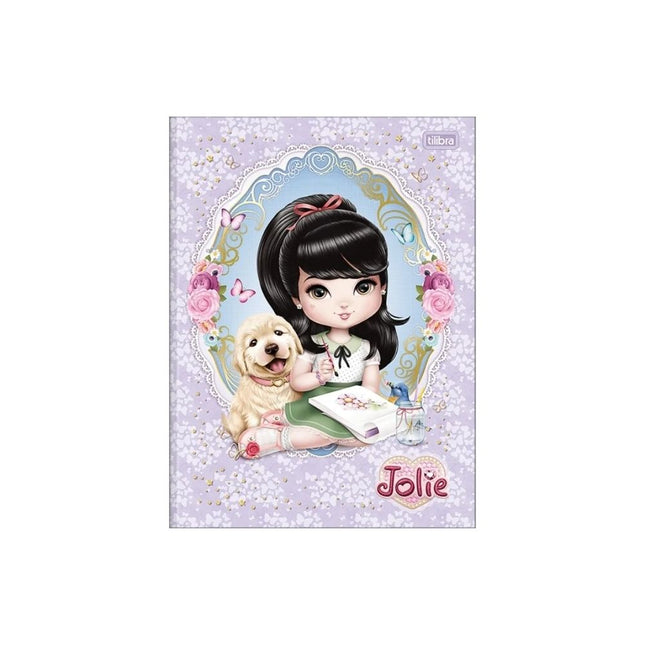Caderno Tilibra Brochurao Com D COST.80FLS Jolie Com 01 Unidade - 308960