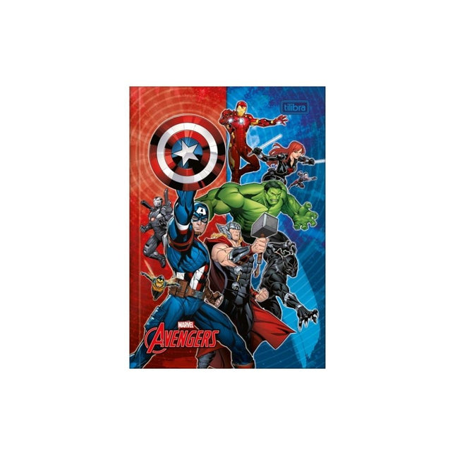 Caderno Tilibra BROCH.1/4 Top 80FLS Avengers Com 01 Unidade - 308994