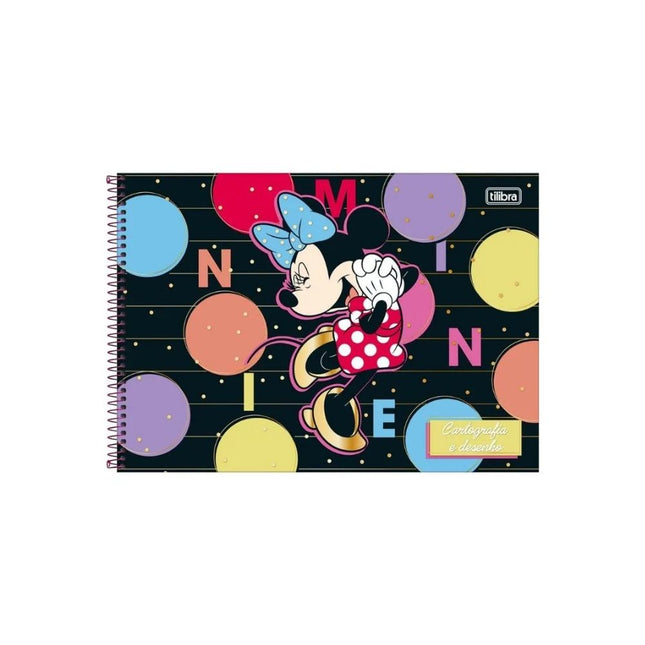 Caderno Tilibra Cartografia Com D S/Seda 80FLS Minnie Com 01 Unidade - 309206
