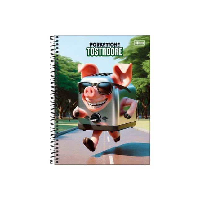 Caderno Tilibra Univ. Com D 1X1 80FLS 4FUN Com 01 Unidade - 359262