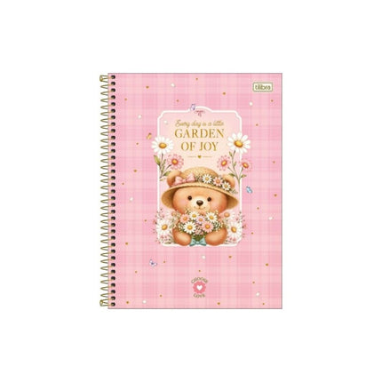 Caderno Tilibra Univ. Com D 1X1 80FLS Love Bears Com 01 Unidade - 397695
