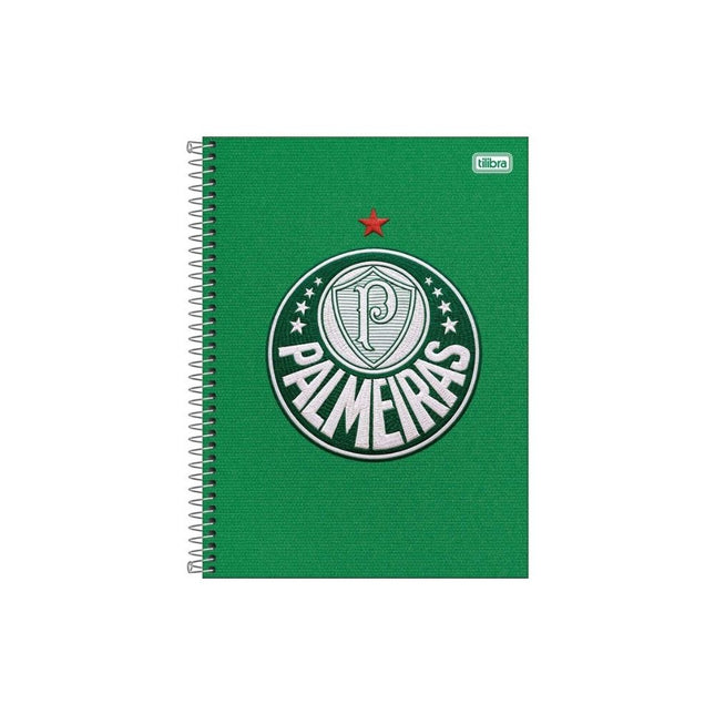 Caderno Tilibra Univ. Com D 1X1 80FLS Palmeiras Com 01 Unidade - 398861