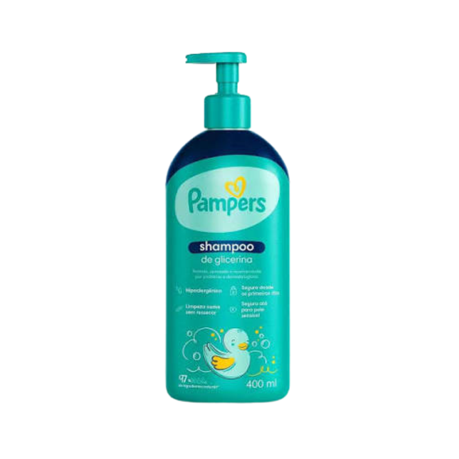 Shampoo Pampers 400ml Glicerina - 9231