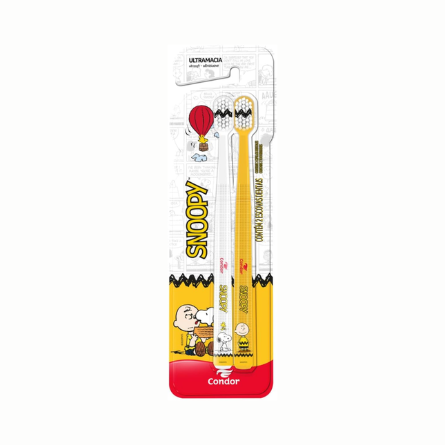 Escova Dental Ultramacia Condor Snoopy 2 Pack - 8594