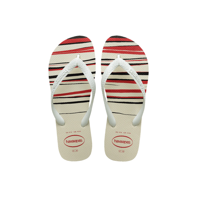 Sandalia Havaianas Top Basica Branca Tamanho 33/34 - 1222820