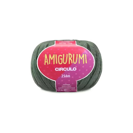 Linha Circulo Amigurumi Cor 5368 Militar