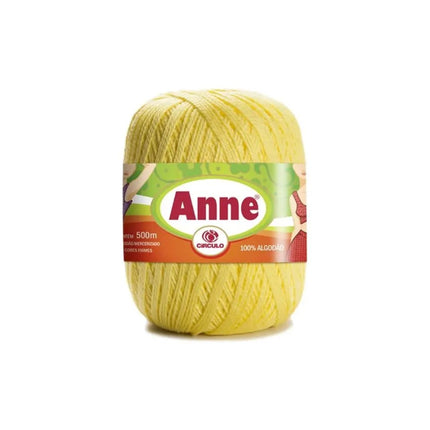 Linha Circulo Anne 500 Cor 1236 Amarelo Com 01 Unidade