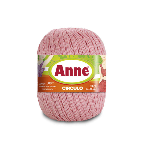 Linha Circulo Anne 500 Cor 3227 Rosa Antigo Com 01 Unidade