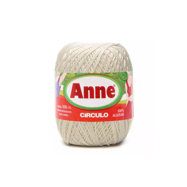 Linha Circulo Anne 500 Cor 8176 Natural Com 01 Unidade