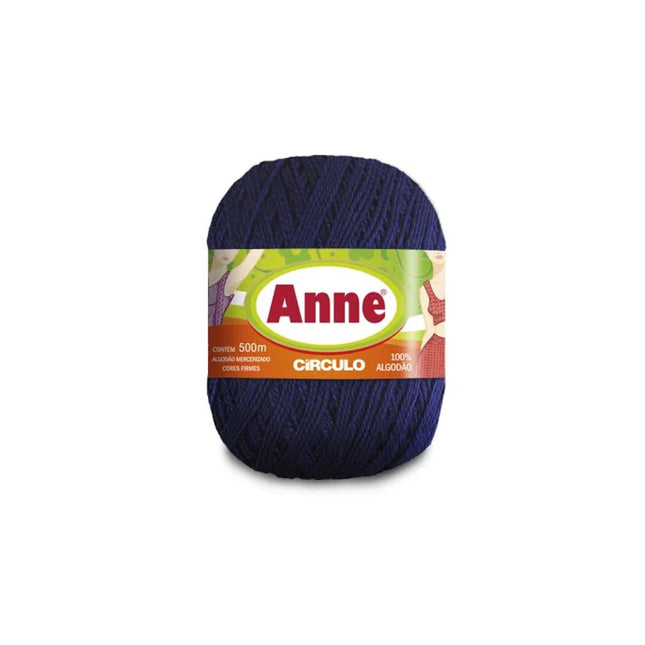 Linha Circulo Anne 500 Cor 2856 Anil Profundo Com 01 Unidade