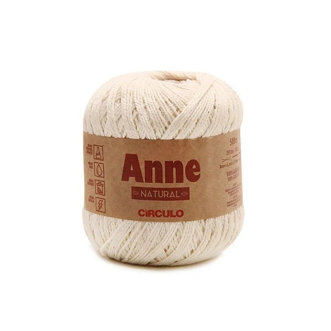 Linha Circulo Anne 500 Cor 20 Natural Com 01 Unidade