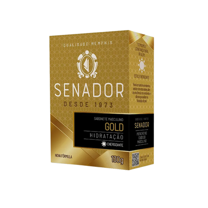Sabonete Senador Gold 130g Com 01 Unidade - 1820