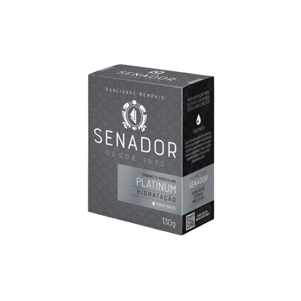 Sabonete Senador Platinum 130g Com 01 Unidade - 1929
