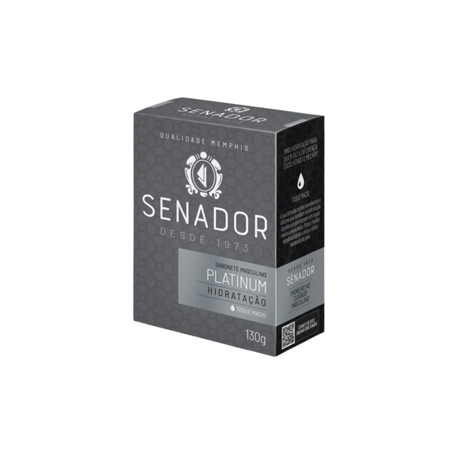 Sabonete Senador Platinum 130g Com 01 Unidade - 1929