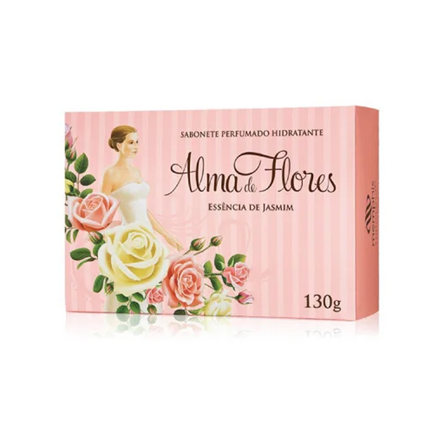 Sabonete Alma De Flores Jasmim 130g Com 01 Unidade - 1936