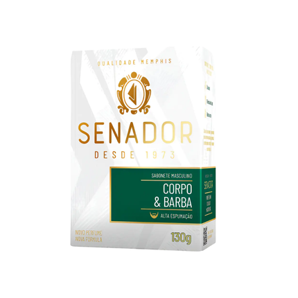 Sabonete Senador Corpo E Barba 130g - 618