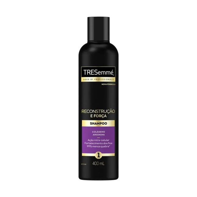 Shampoo Tresemme 400ml Reconstrucao E Forca - 69791838
