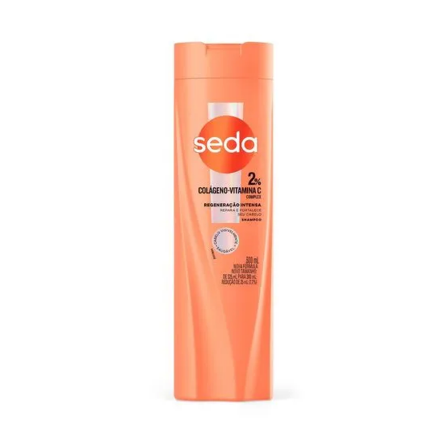 Shampoo Seda 300ml Colageno Vit C Bi Nina Secrets