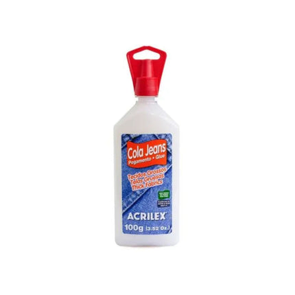 Cola Acrilex Jeans 100g Com 01 Unidade - 17910