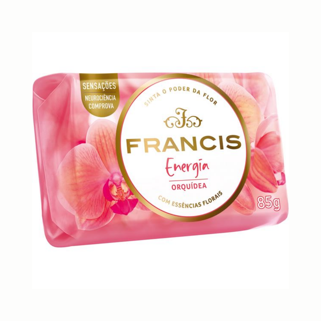 Sabonete Francis Suave Barra Suave Rosa Claro 85g Com 01 Unidade - 402895