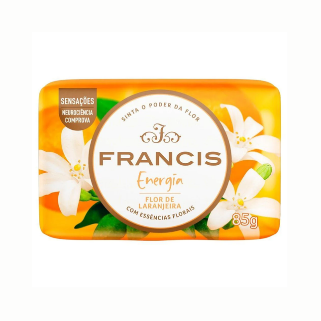 Sabonete Francis Suave Barra Suave Laranja 85g Com 01 Unidade - 402898