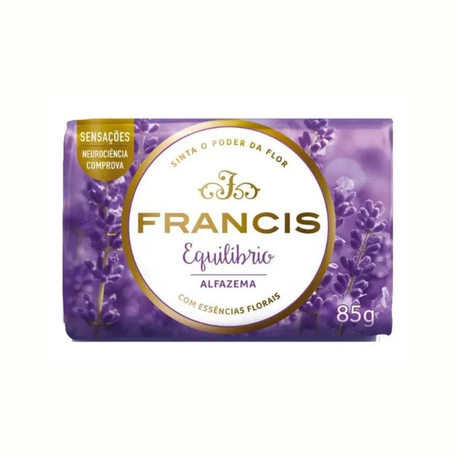 Sabonete Francis Suave Barra Suave Lilas 85g Com 01 Unidade - 402899