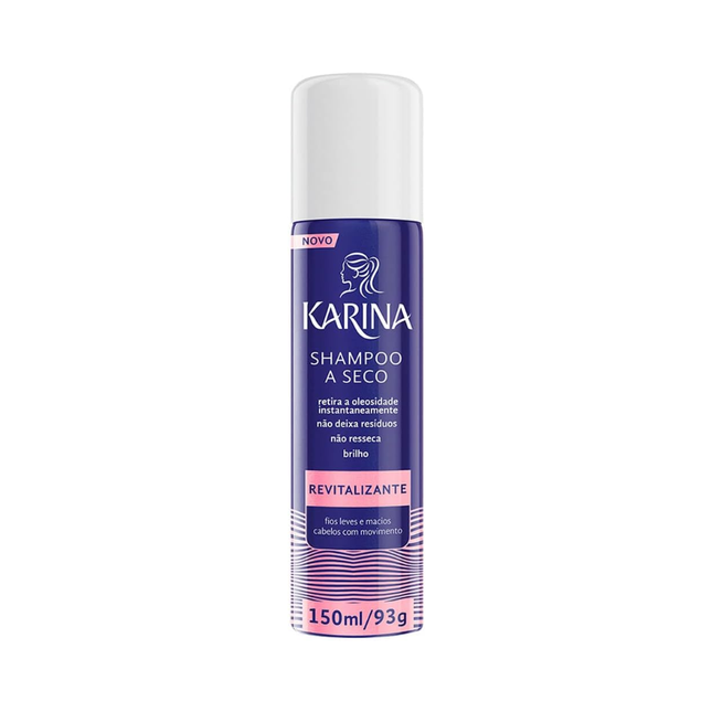 Shampoo A Seco Karina Revitalizante 150ml - 404289