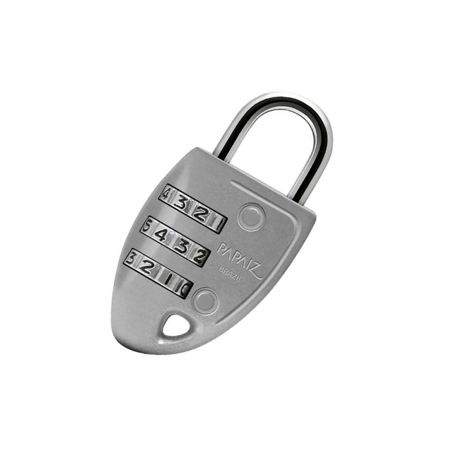 Cadeado Papaiz Segredo CS23 Prata - 0114000SMPT