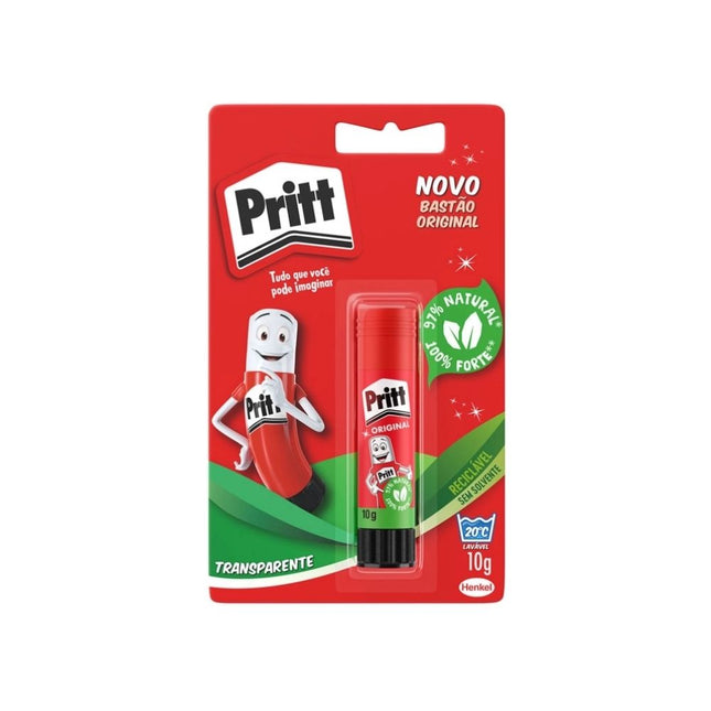 Cola Bastao 10gr Pritt Henkel Blister Com 01 Unidade - 2743368