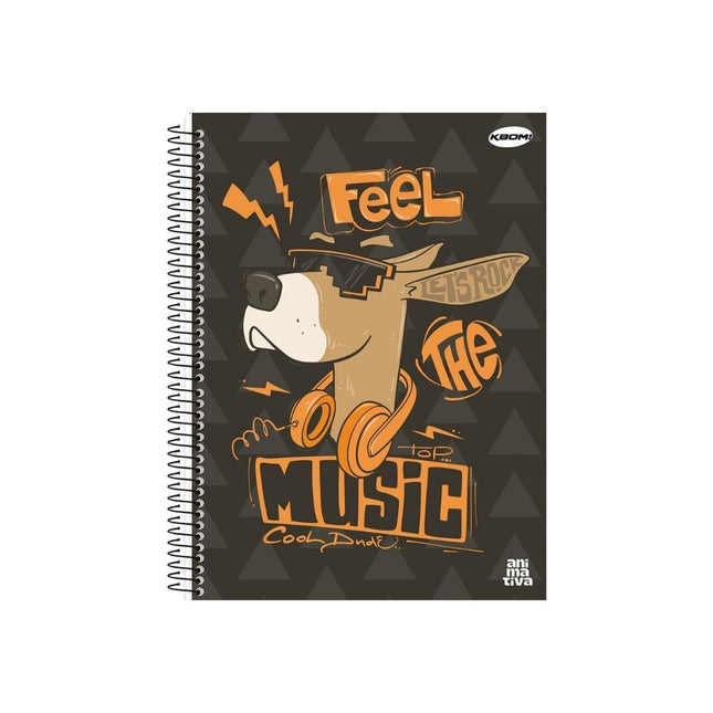 Caderno S.Domingos Univ. Com D 20X1 400FLS Kbom Light Masc Com 01 Unidade - 10155