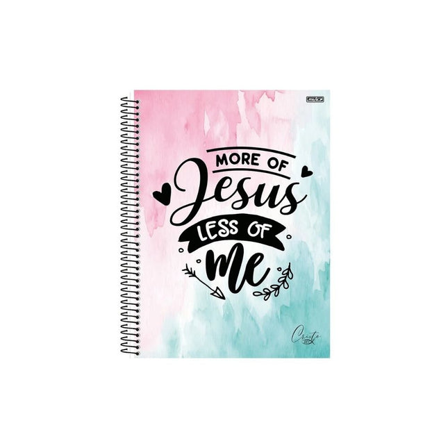 Caderno S.Domingos Univ. Com D 20X1 320FLS Cristo 100% Com 01 Unidade - 11024