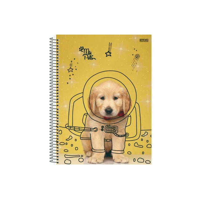 Caderno S.Domingos Univ. Com D 1X1 80FLS Pets Com 01 Unidade - 10188