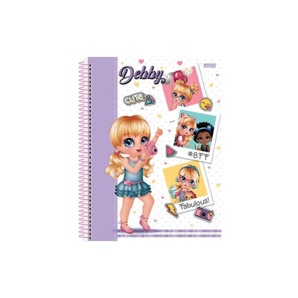 Caderno S.Domingos Univ. Com D 10X1 160FLS Debby Com 01 Unidade - 10195