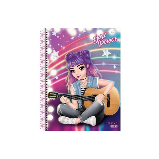 Caderno S.Domingos Univ. Com D 1X1 80FLS Girl Power Com 01 Unidade - 10222