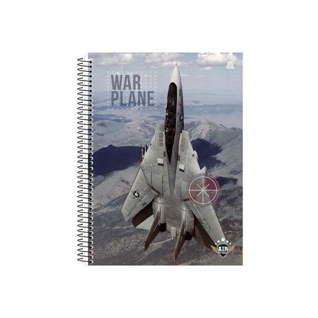 Caderno S.Domingos Univ. Com D 20X1 320FLS Air Attack Com 01 Unidade - 10805