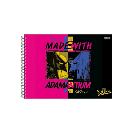 Caderno S.Domingos Cartografia Com D ESP.60FLS Ad X-Men Com 01 Unidade - 10374