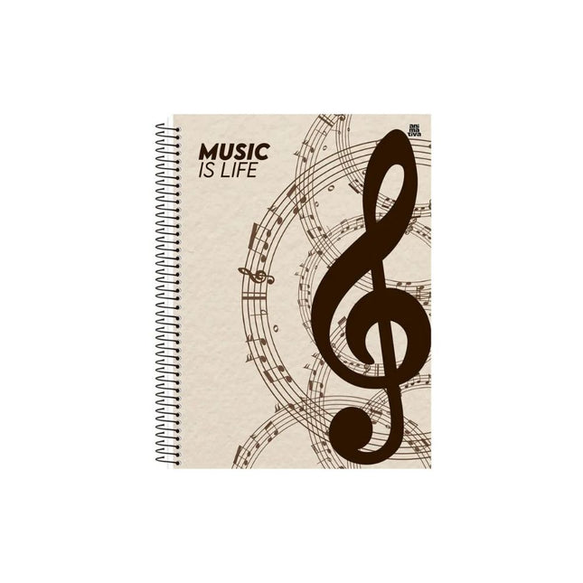 Caderno S.Domingos Univ. Com D Musica 80FLS Com 01 Unidade - 10391