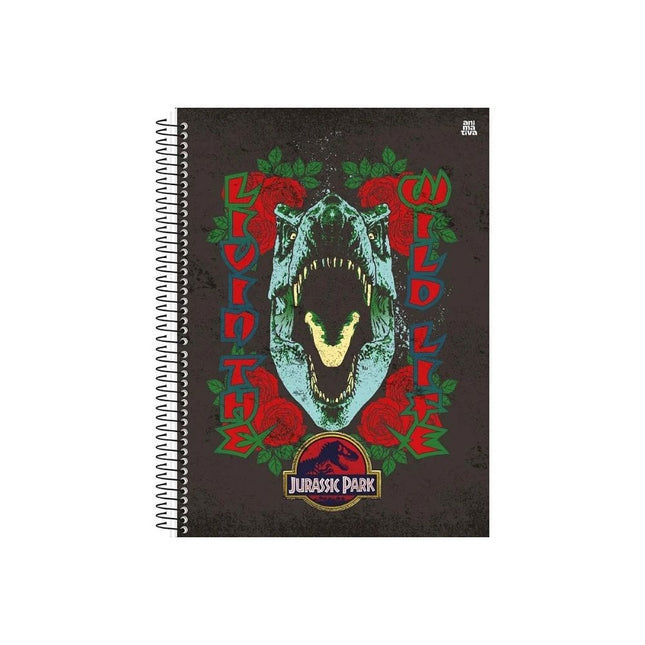 Caderno S.Domingos Univ. Com D 10X1 160FLS Jurassic Park Com 01 Unidade - 10771