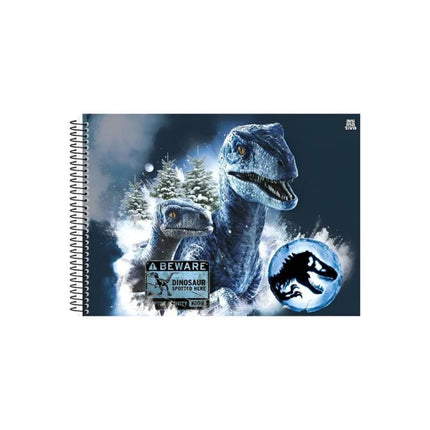 Caderno S.Domingos Cartografia Esp. Com D 60FLS Jurassic Park Com 01 Unidade - 10775