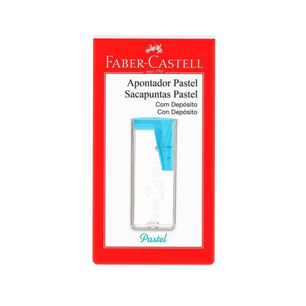 Apontador Faber Com Deposito Tons Pastel Com 01 Unidade - SM/125PASTELZF
