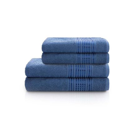 Toalha Banho Camesa Eletra Tamanho 70X140 Cor Marinho - 3675664747
