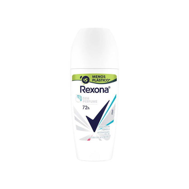 Des.Roll-On Rexona 50ml Fem.S/Perfume - 84157416