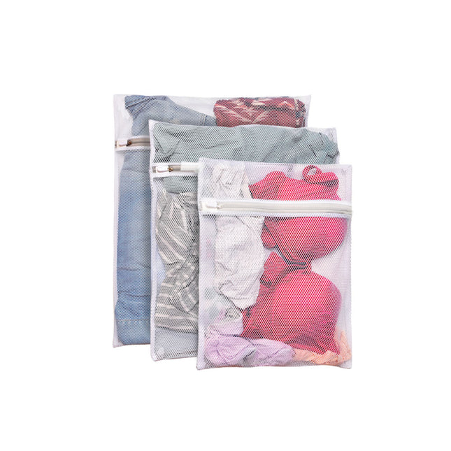 Kit Saco De Lavar Roupa Com Ziper Maxximo Tamanho P M G - 209-MX