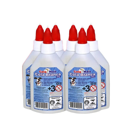 Cola Branca 90g Gl Com 06 Unidades - Cb90