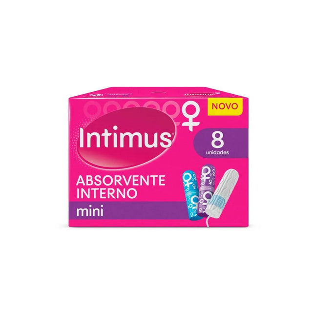 Absorvente Kimberly Interno Intimus Mini Com 08 Unidades - 3145