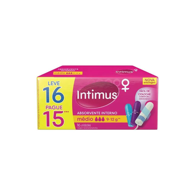 Absorvente Kimberly Interno Intimus Medio LV16 PG15 - 101299
