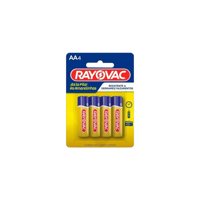 Pilha Rayovac Comum Pq Com 04 Unidades - 10842